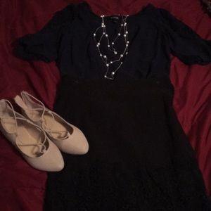 Beautiful navy blouse